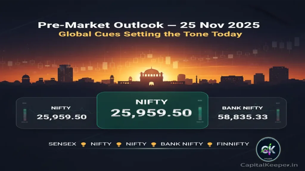 Indian Stock Market Pre-Market Outlook for 25 November 2025
