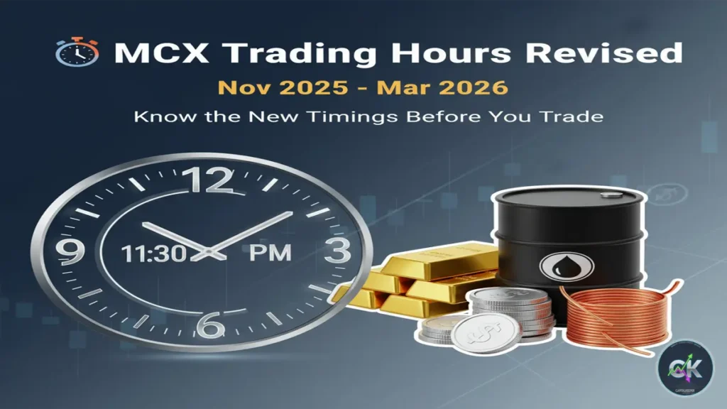 MCX Trading Hours Revised