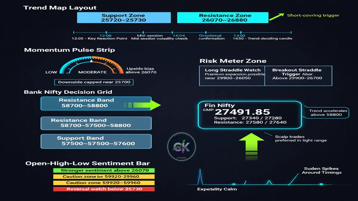 Nifty & Bank Nifty Outlook Today – 17 November 2025