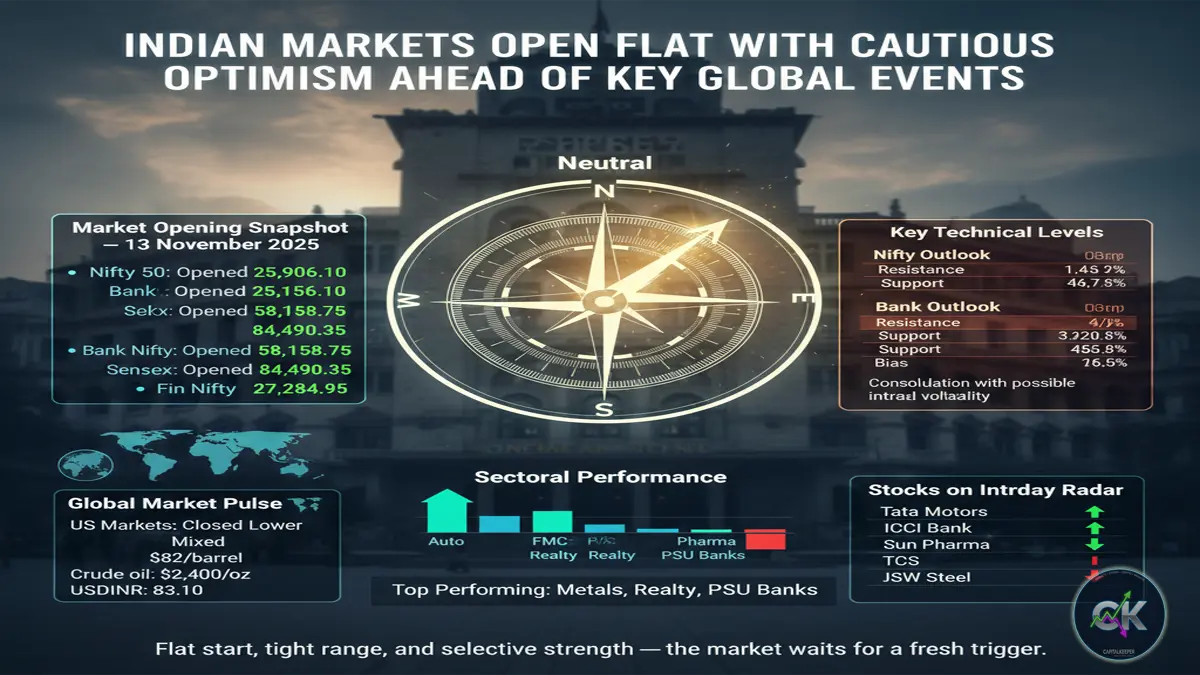 Opening Bell 13 November 2025