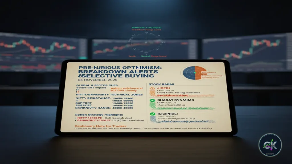 Pre Market 06 November 2025