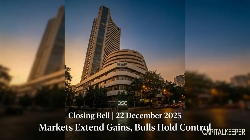 Indian Stock Market Closing Bell – 22 December 2025