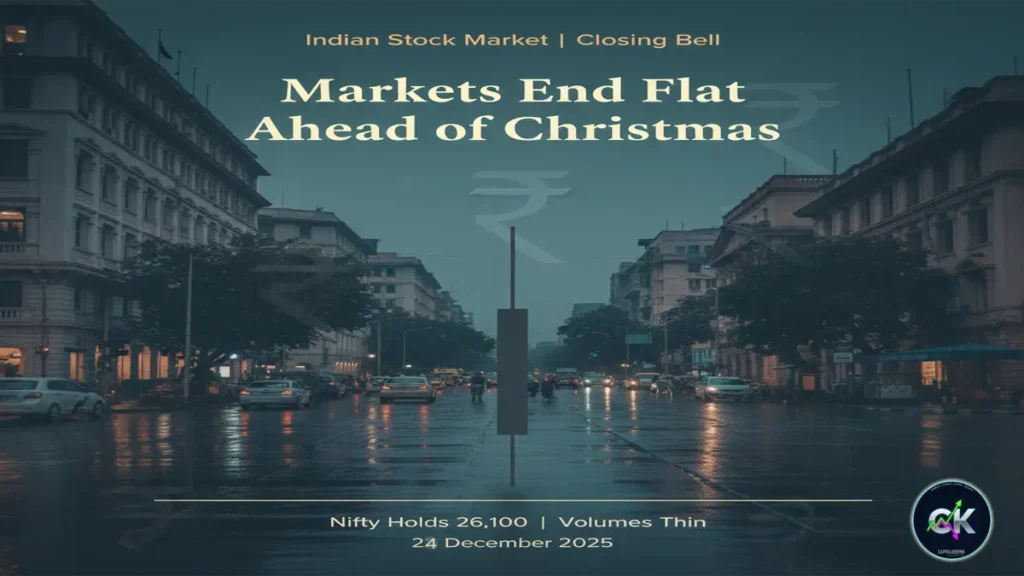 Indian Stock Market Closing Bell – 24 December 2025