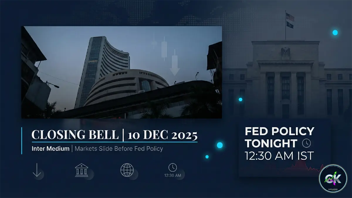 Indian Stock Market Closing Bell 10 December 2025