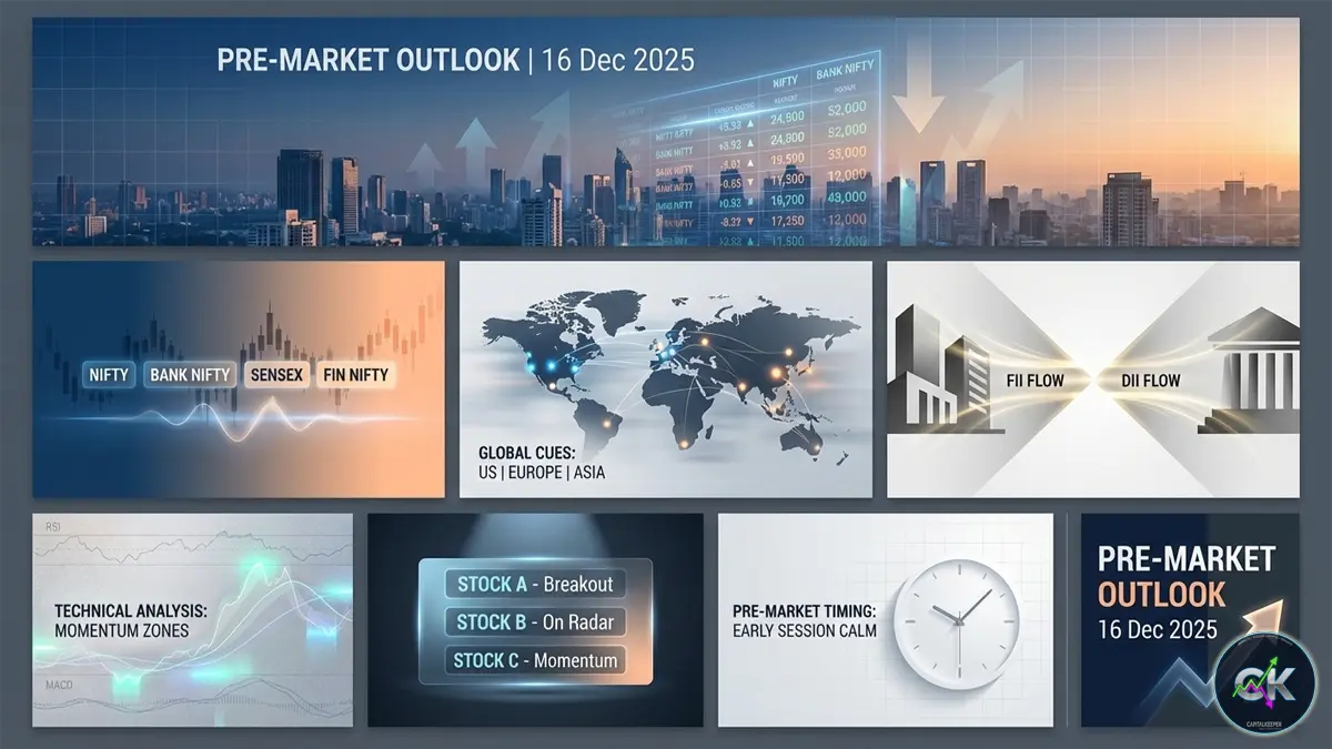 Indian Stock Market Pre-Market 16 Dec 2025