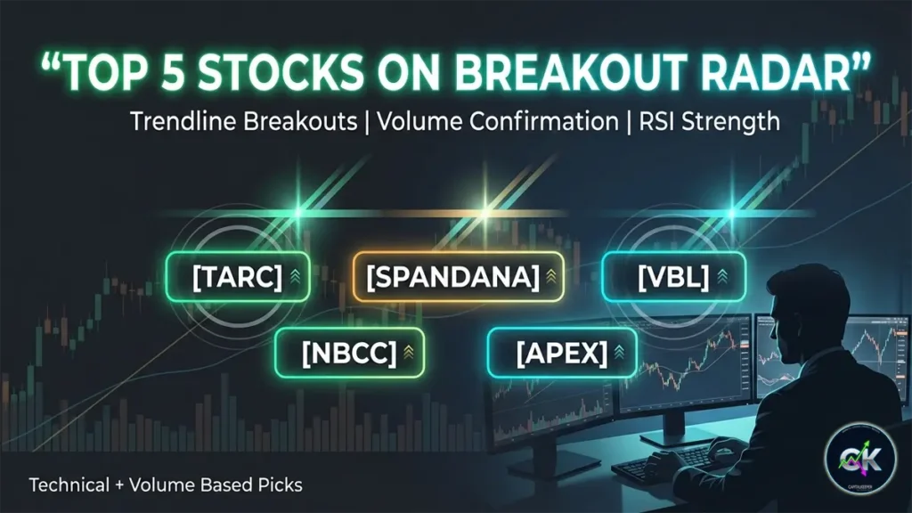 Top 5 Breakout Stocks 29th Dec 2025