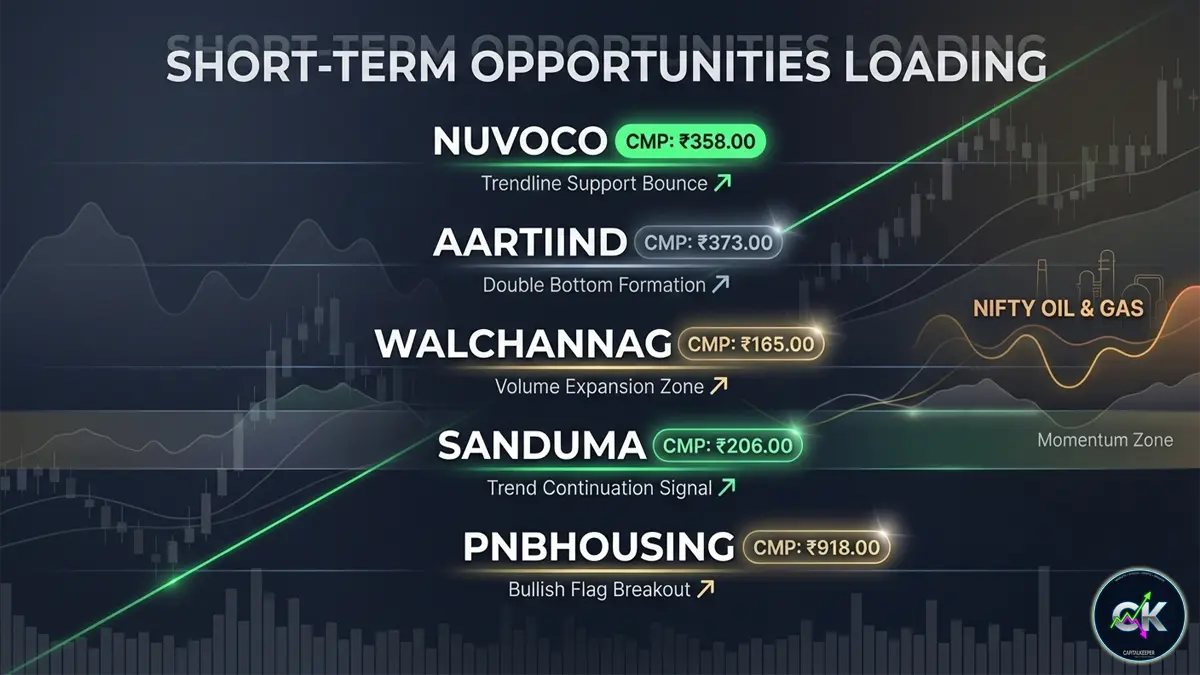 Top Five Stocks to Watch Now 16 Decmber 2025
