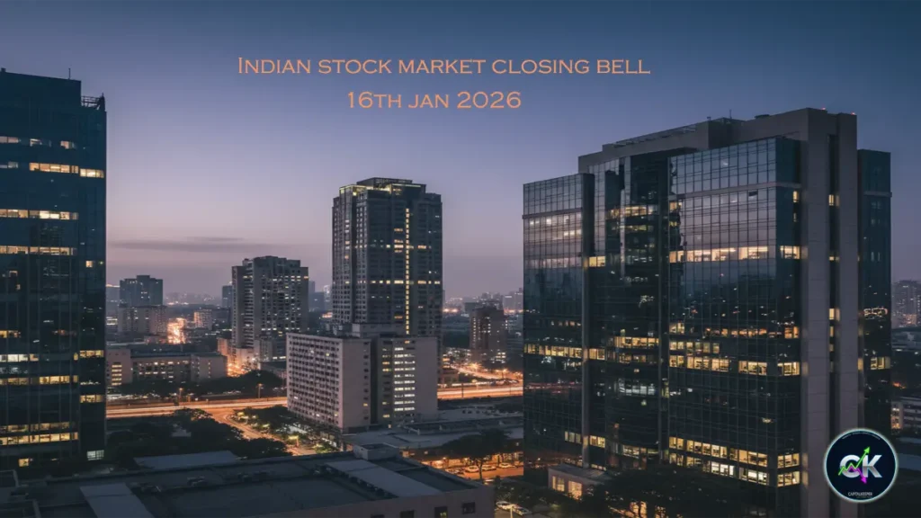 Indian Stock Market Closing Bell – 16 January 2026: Nifty Flat, Banks Outperform as Selective Buying Continues 2 Indian Stock Market Closing Bell – 16 January 2026