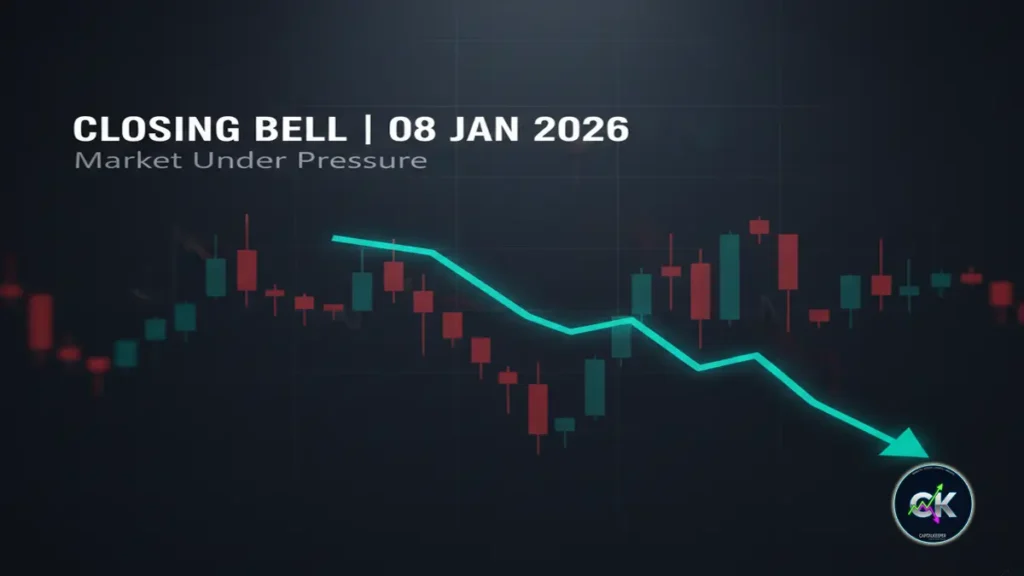 Indian Stock Market Closing Bell 08 Jan 2026