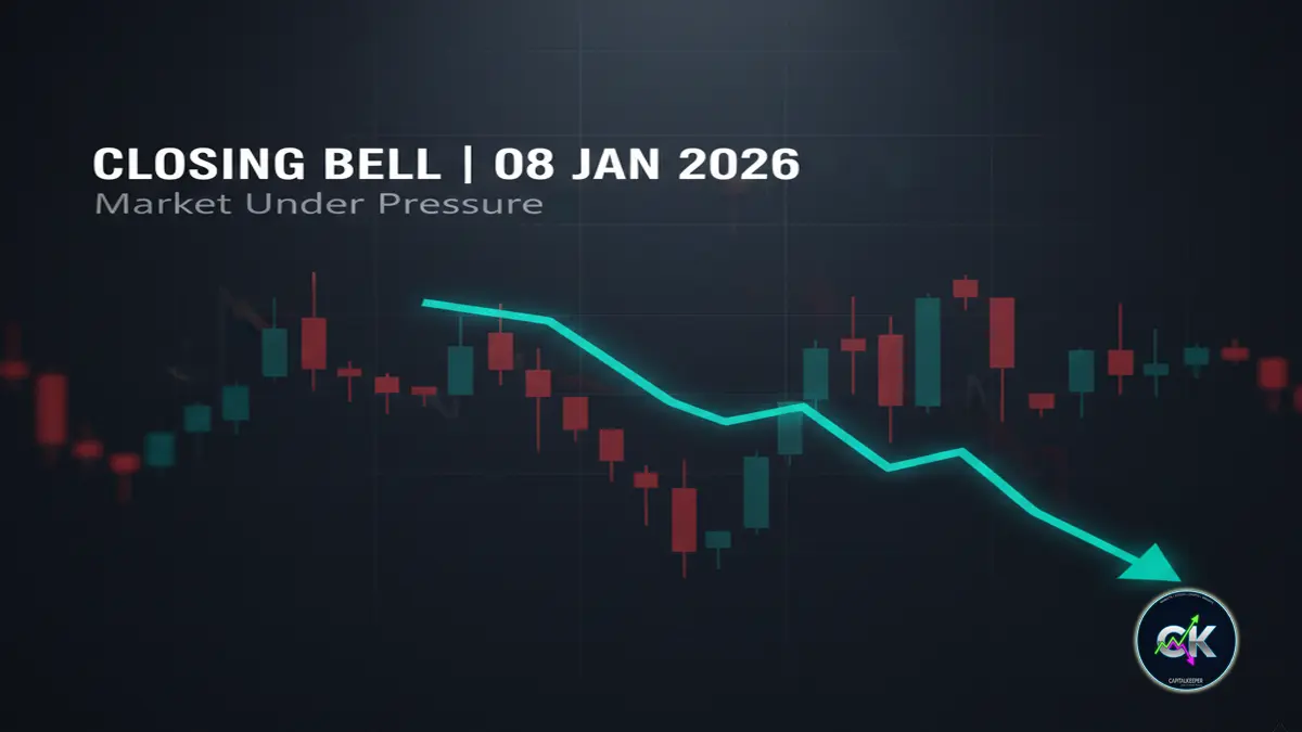 Indian Stock Market Closing Bell 08 Jan 2026