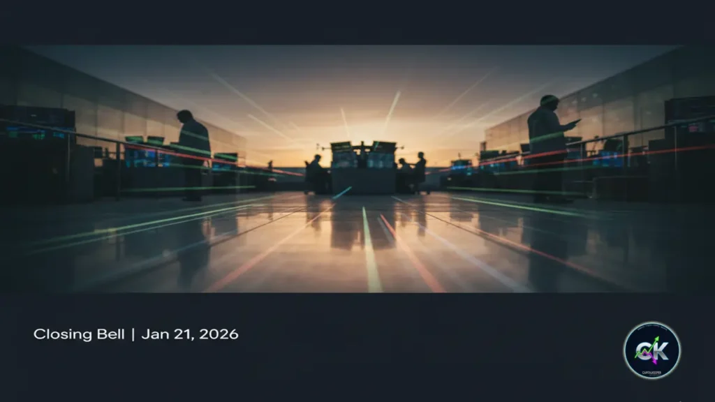 Indian Stock Market Closing Bell 21 January 2026