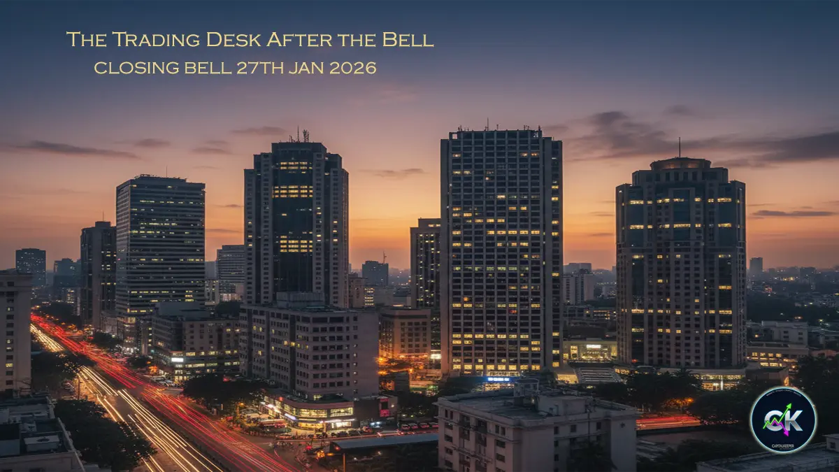 Indian Stock Market Closing Bell 27 Jan 2026
