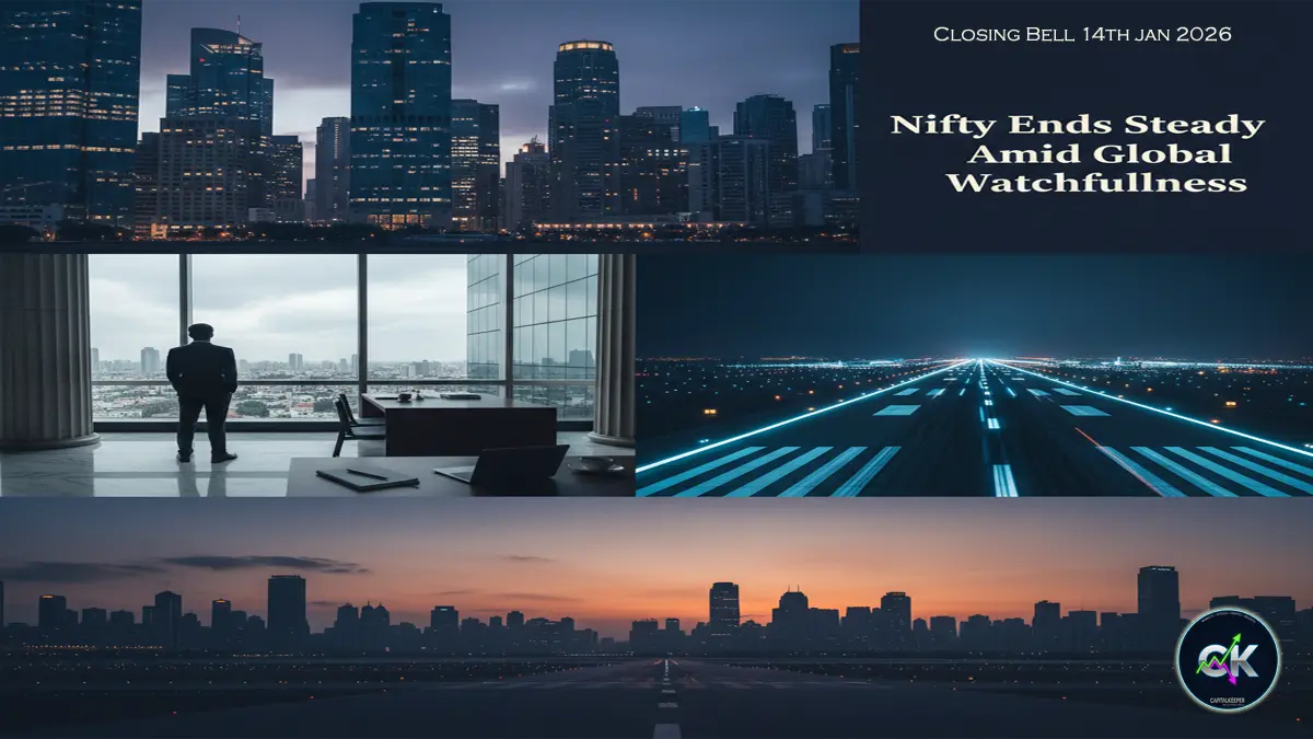 Indian Stock Market Closing Bell – 14 January 2026