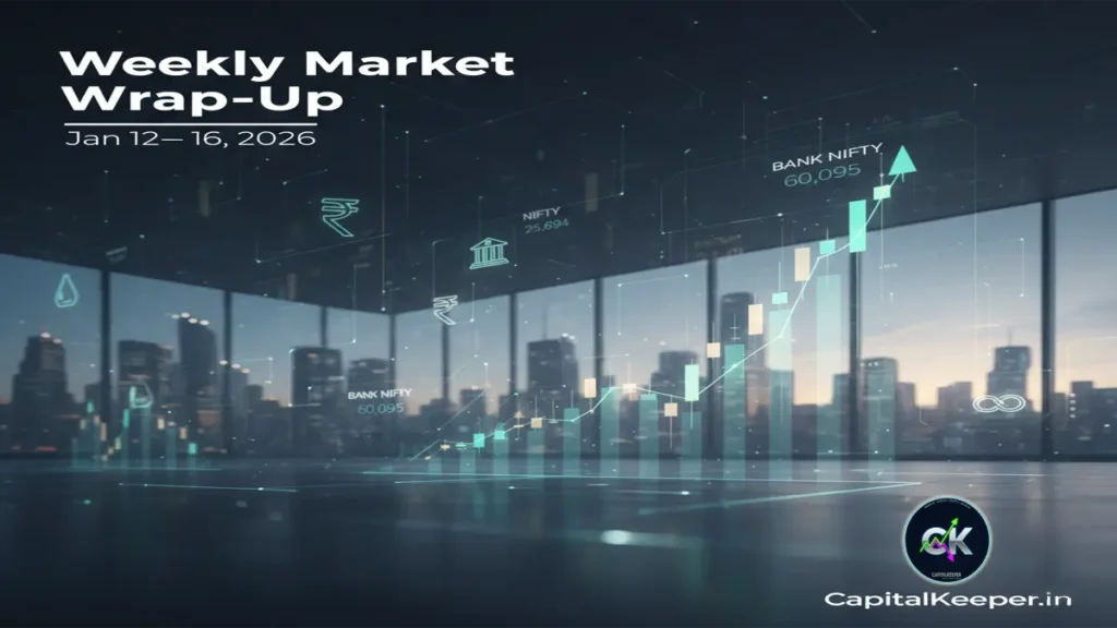 Weekly Market Wrap-Up (Jan 12–16, 2026): Nifty Flat, Bank Nifty Breaks Higher | INR & Commodity Outlook 2 Weekly Market Wrap-Up (Jan 12–16, 2026)