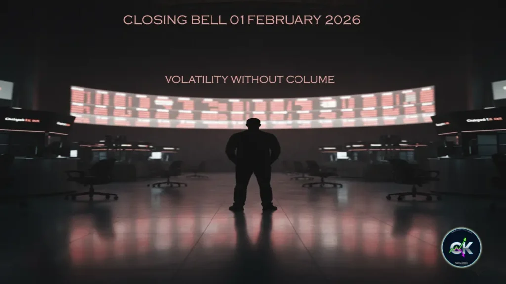 Indian Stock Market Closing Bell – 01 February 2026