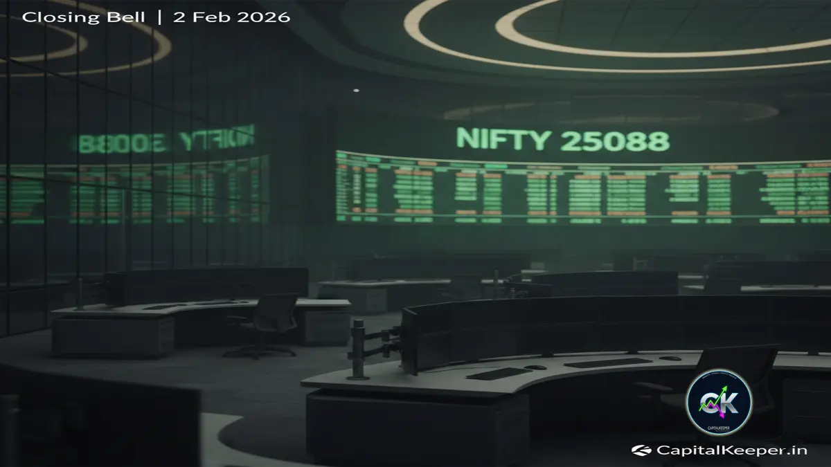 Indian Stock Market Closing Bell 02 February 2026