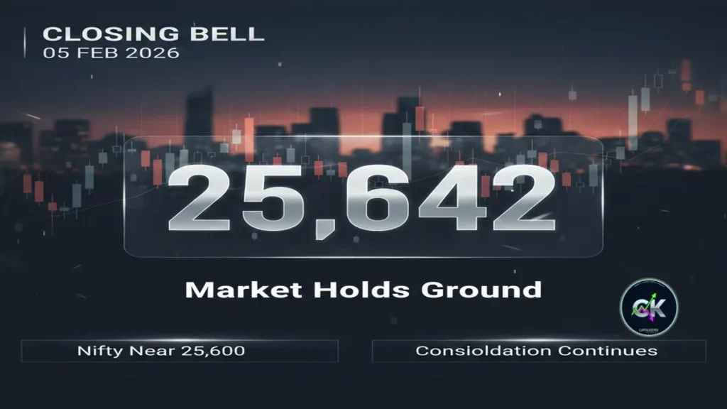 Indian Stock Market Closing Bell 5 Feb 2026