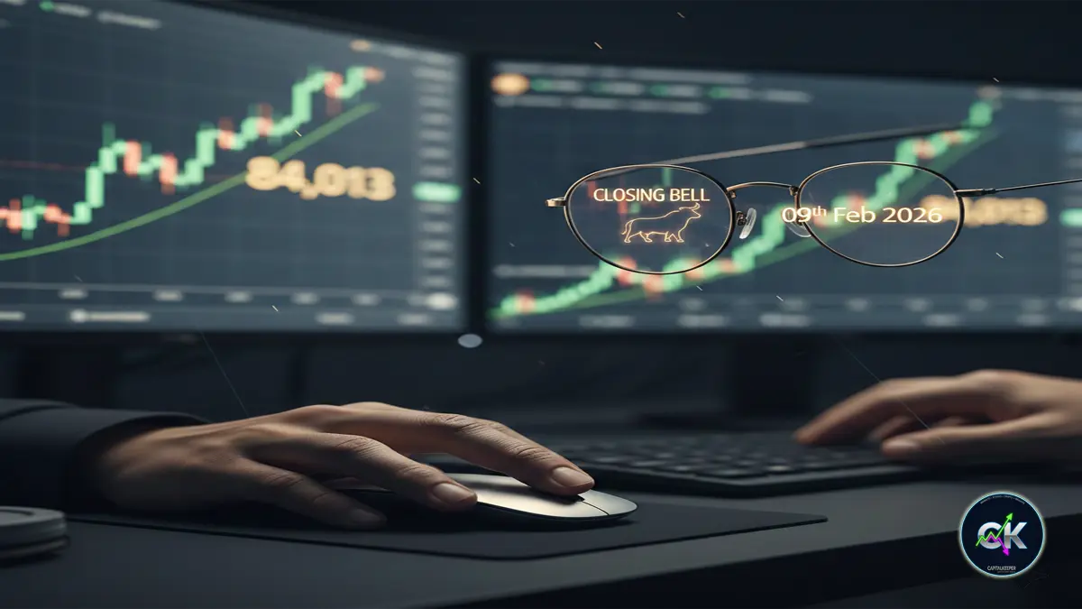 Indian Stock Market Closing Bell 9th February 2026