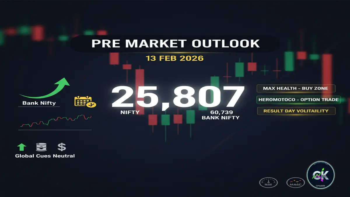 Indian Stock Market Pre-Market Outlook 13 Feb 2026