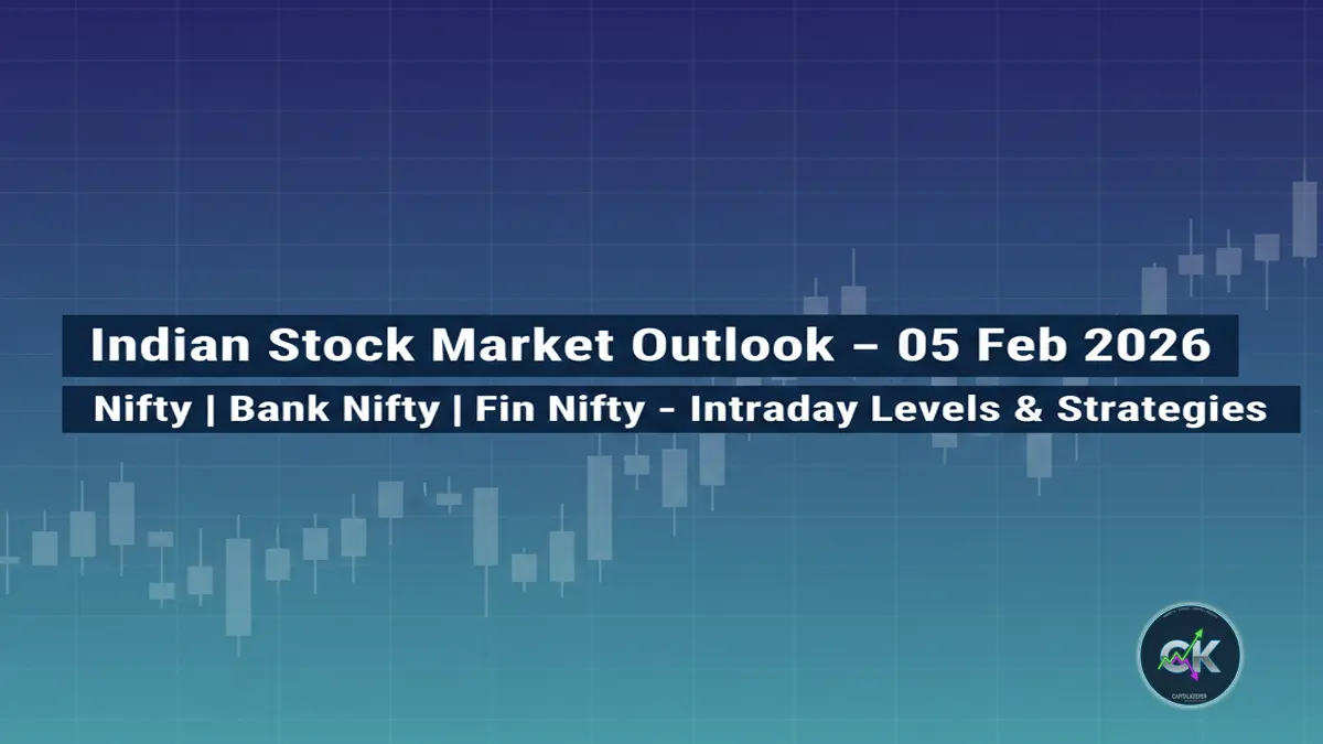 Nifty, Bank Nifty & Fin Nifty Outlook 05 February 2026
