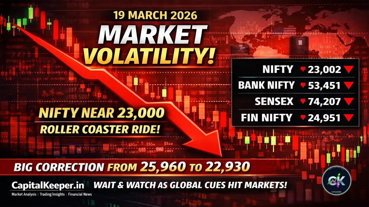 Indian Stock Market Closing Bell 19 March 2026