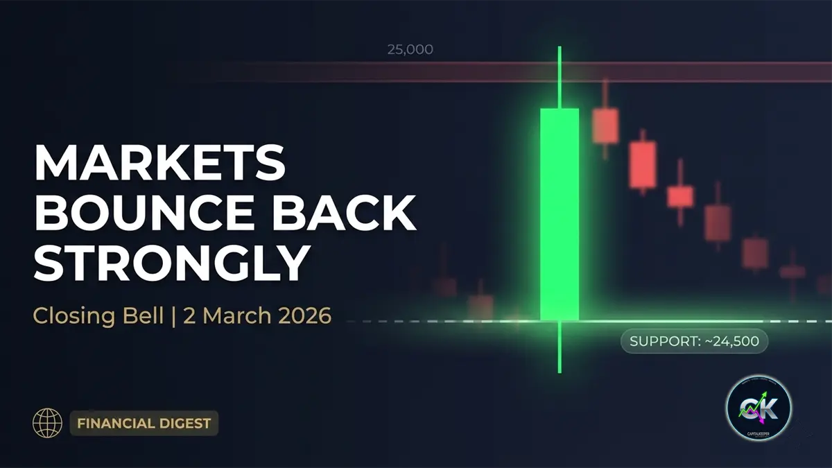 Indian Stock Market Closing Bell – 2 March 2026: Nifty Rebounds 200+ Points, Bank Nifty Surges as Sensex Reclaims 80,000 7 Indian Stock Market Closing Bell 2 March 2026