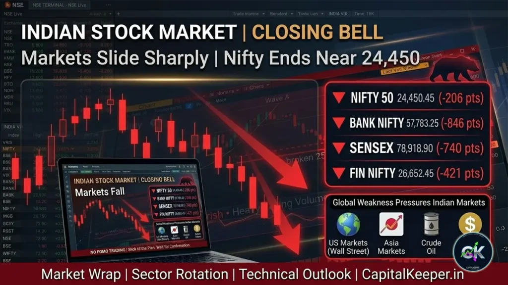 Indian Stock Market Closing Bell 6 March 2026